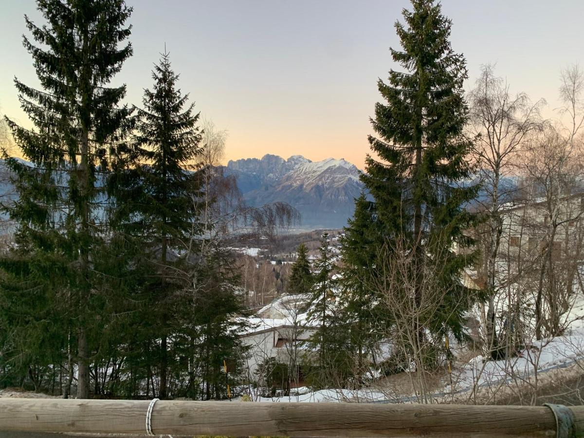 Appartamento Tipico Vista Dolomiti Nevegal Kültér fotó