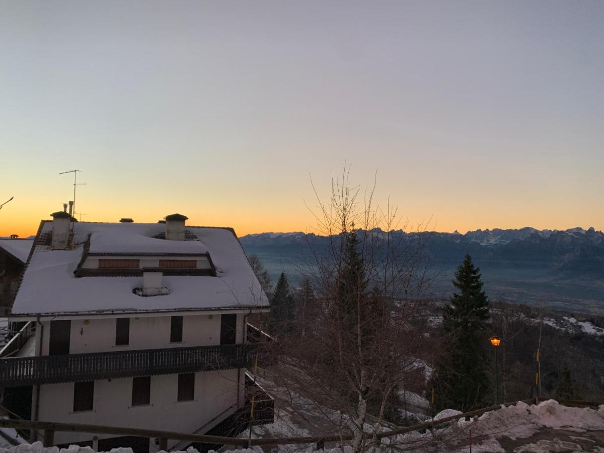 Appartamento Tipico Vista Dolomiti Nevegal Kültér fotó